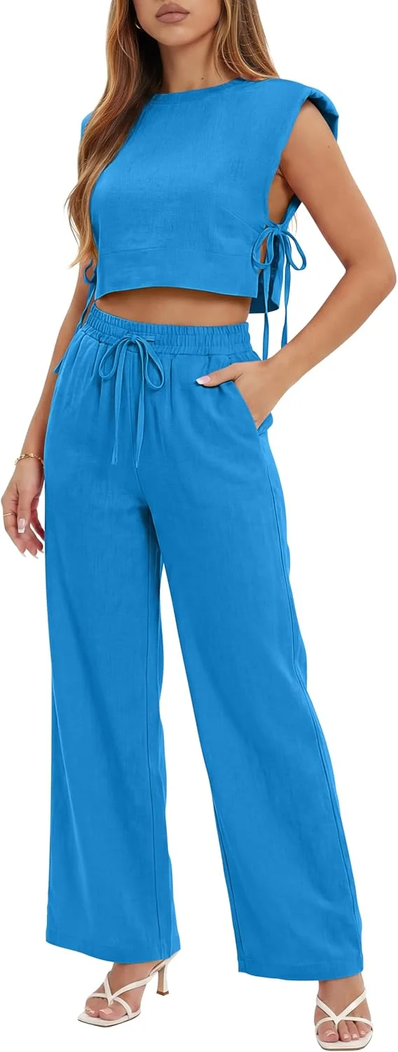 Women’s Linen Lounge Set Only $12.xx (Reg. $15) at Amazon