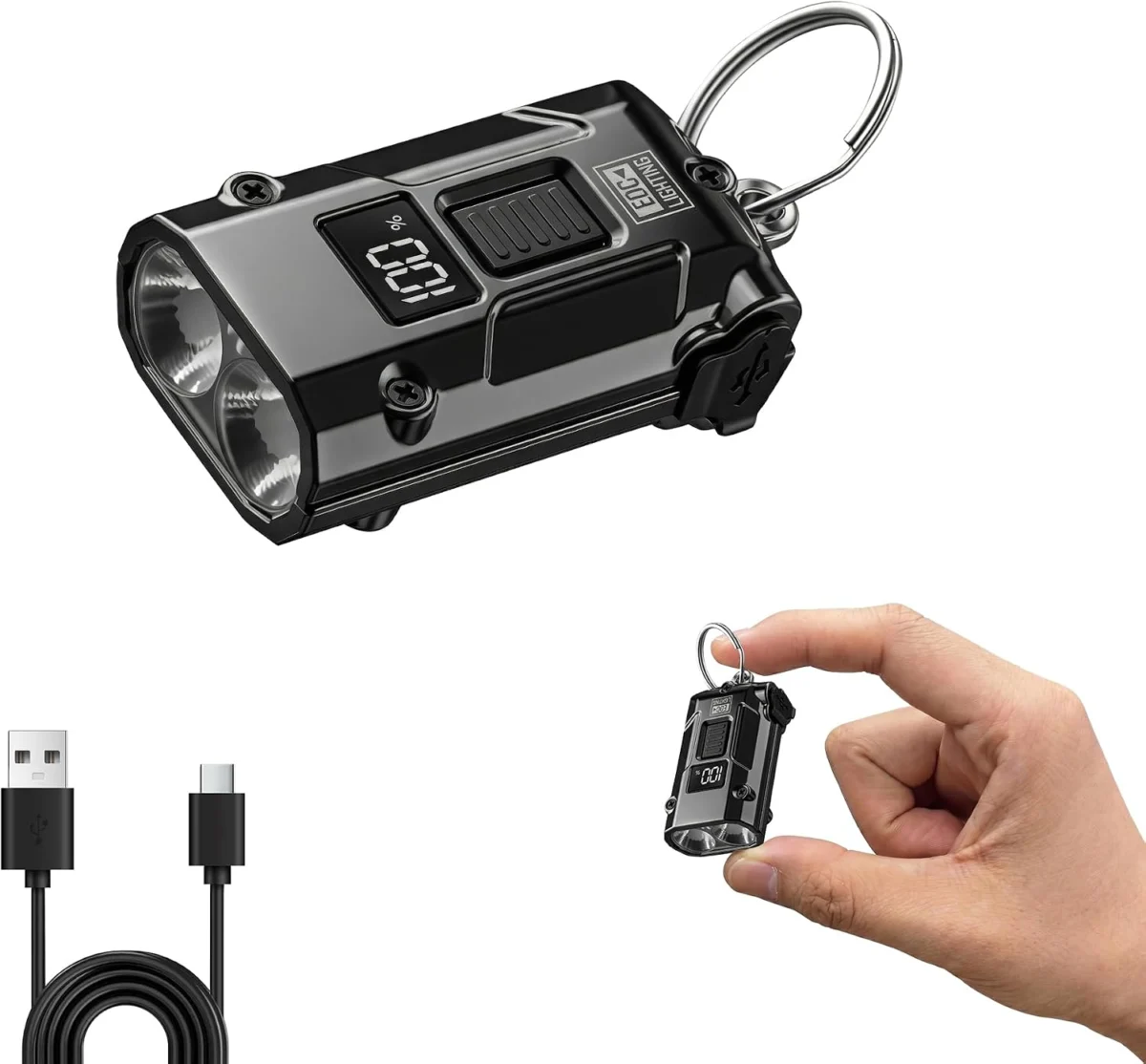 Super Bright Compact Keychain Flashlight Only $14.xx (Reg. $16)