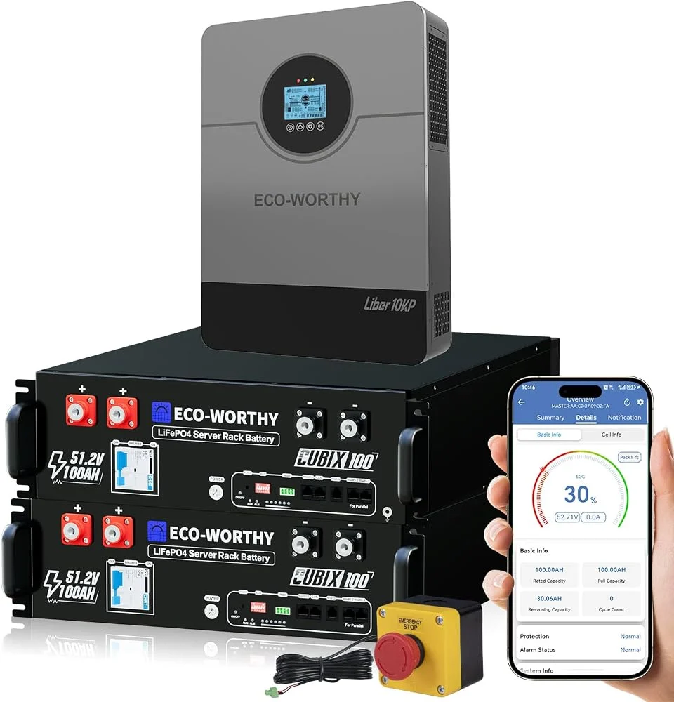 ECO-WORTHY 48V Home Backup Power Only $2699.xx (Reg. $3,080)