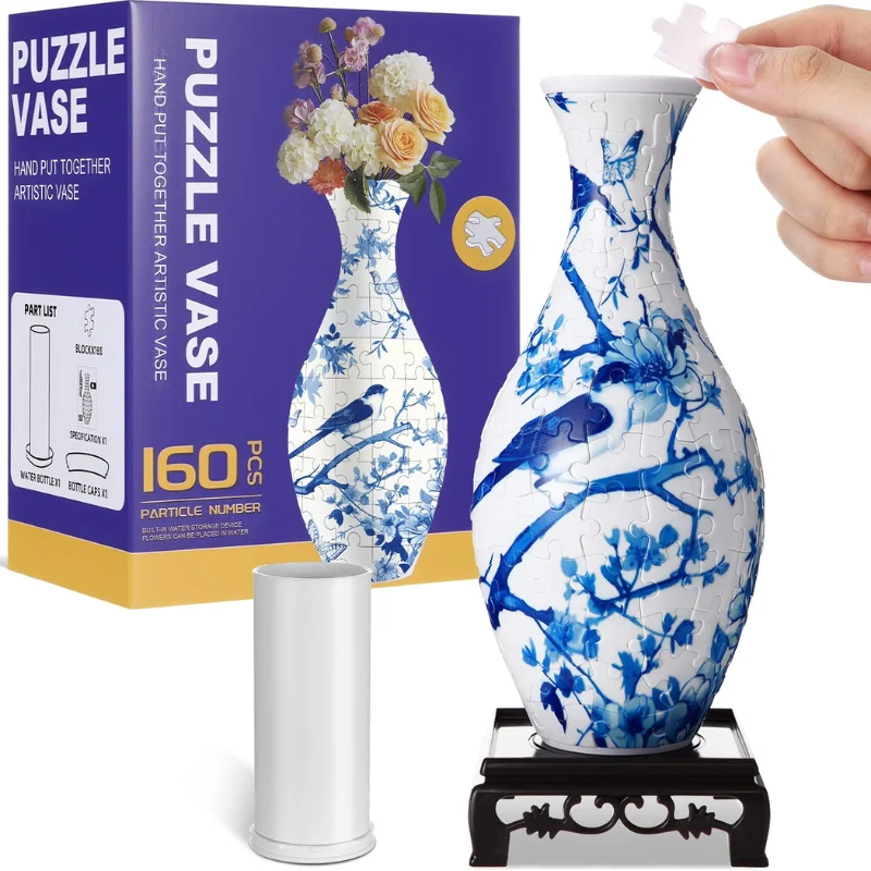 Silipull 3D Puzzle Vase Deal: Save $11.xx at Amazon
