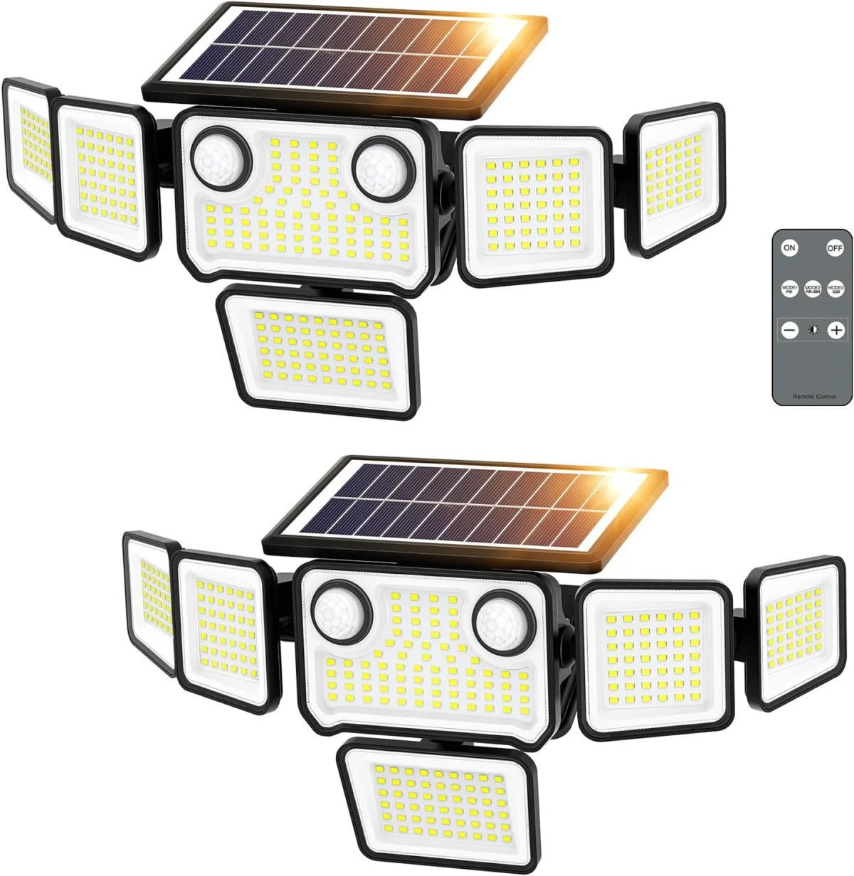 SZPOWER 6-Head Solar Motion Lights Only $23.xx (Reg. $46) at Amazon