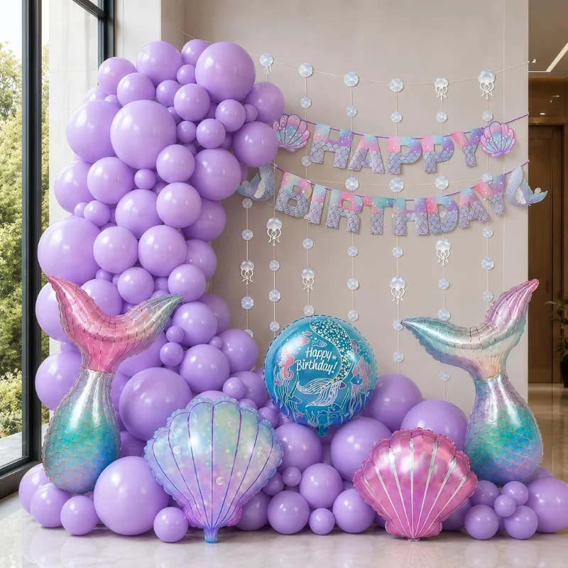 Mermaid Balloon Garland Kit Deal: Save $8 at Amazon
