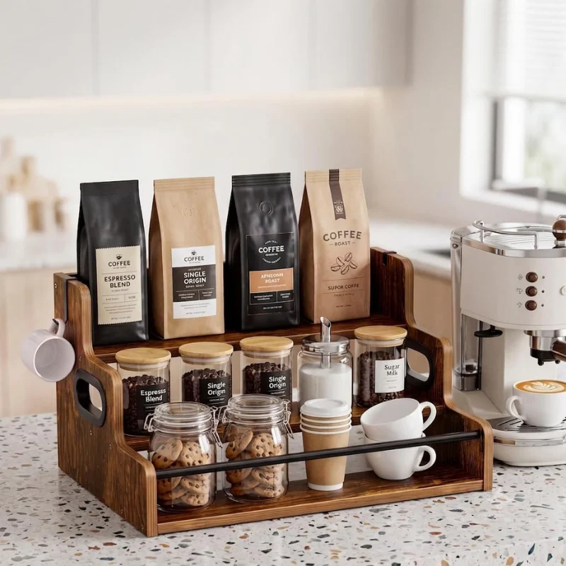 YOUDENOVA 3-Tier Syrup Rack Deal: Save $16.xx at Amazon