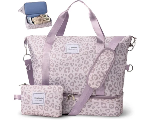 WOOMADA Weekender Overnight Bag with Toiletry Bag $17.xx (Reg $46)