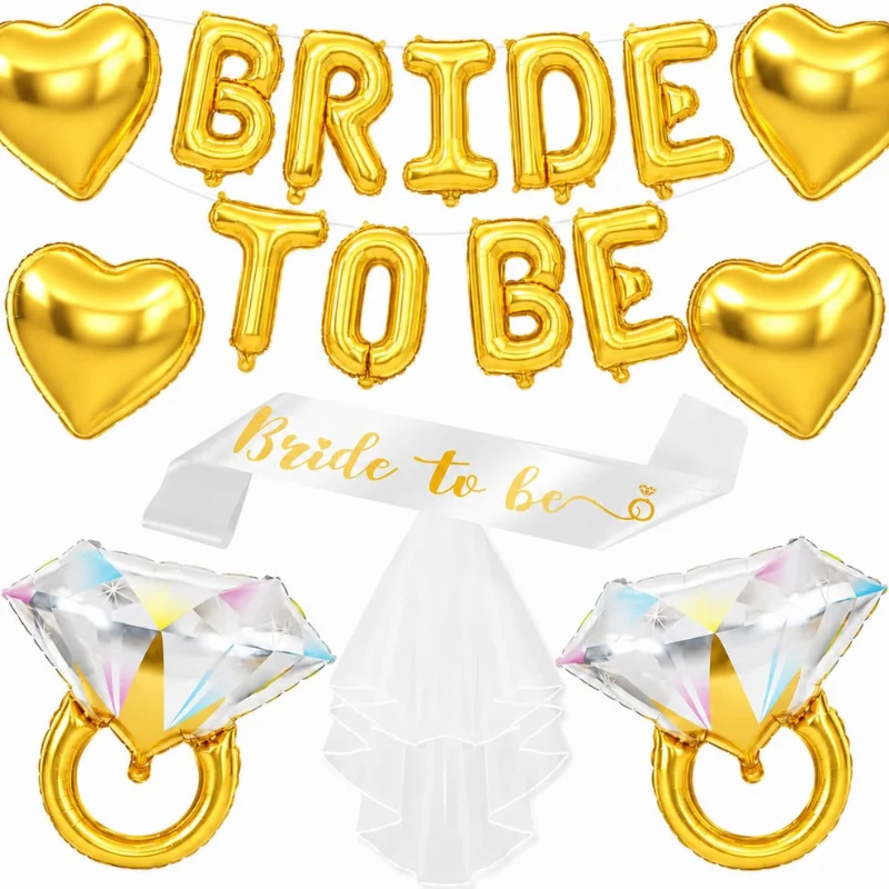 Gold Bachelorette Party Decorations Deal: Save 50% at Amazon