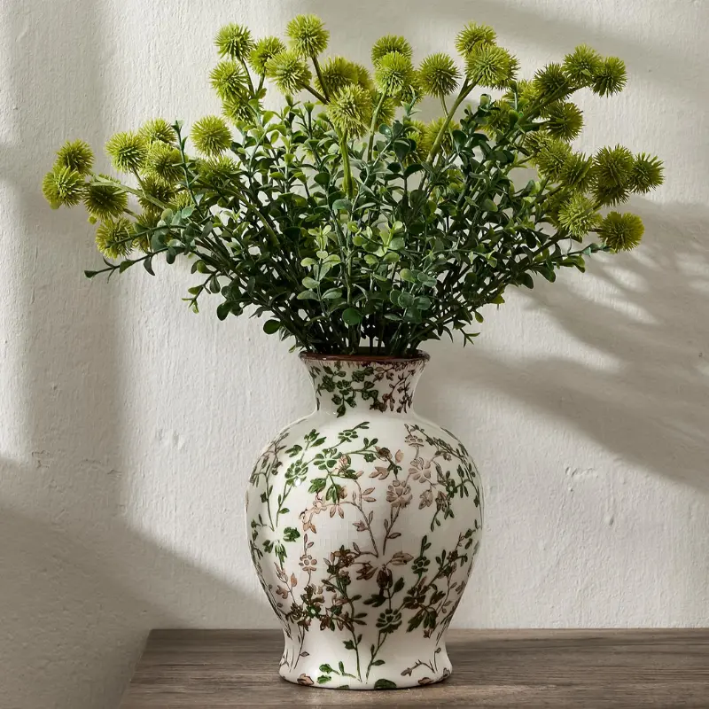 6.73″ Ceramic Flower Antique Vase Deal: Save $12.xx at Amazon