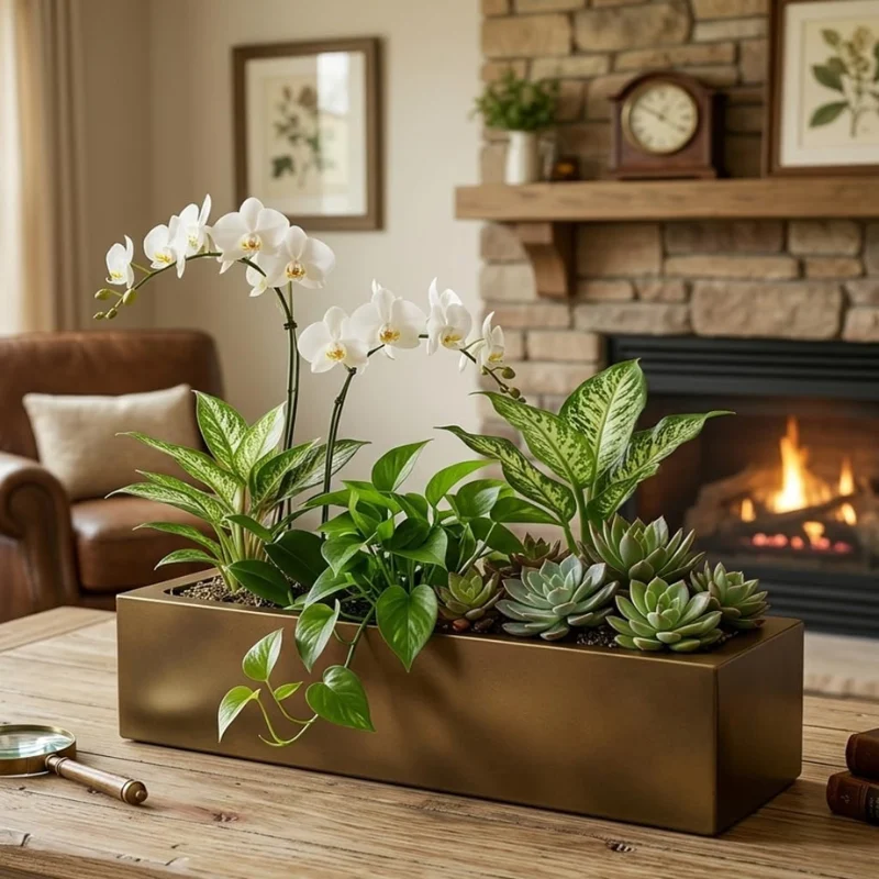 Oblong Faux Succulent Arrangement Deal: Save $11.xx at Amazon