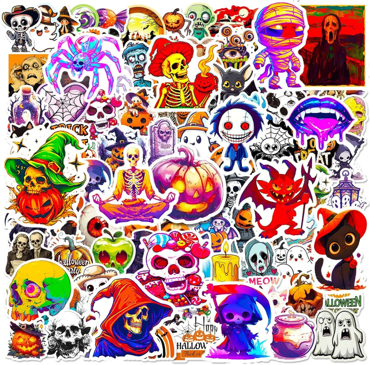 Halloween Stickers 100 Pack Only $3.xx (Reg. $5) at Amazon