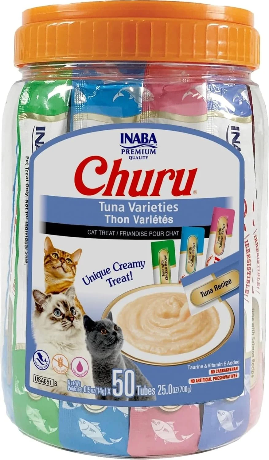 Inaba Churu Cat Treats Only $21.xx (Reg. $33) at Amazon