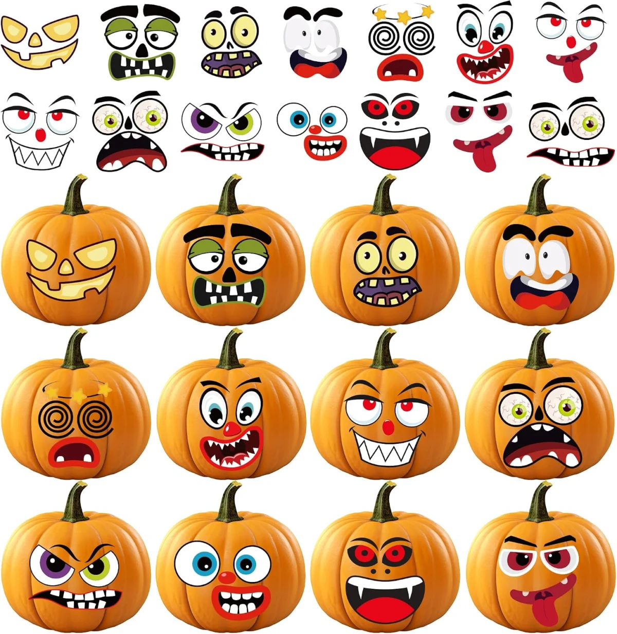 Halloween Pumpkin Stickers Only $1.xx (Reg. $6) at Amazon
