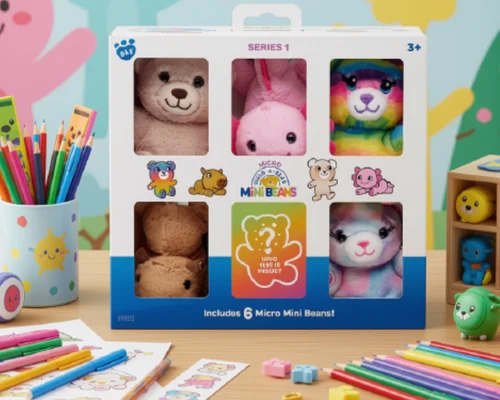 Build-A-Bear Micro Mini Beans Plush 6 Pack ONLY $15 at Walmart