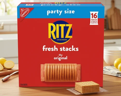 Ritz Party Size Crackers 16-Pack for $3.xx Shipped