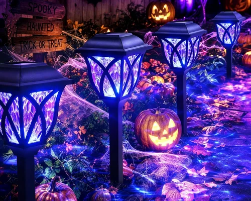 Solar Halloween Lights 6-Pack Just $14.xx (Reg $32)