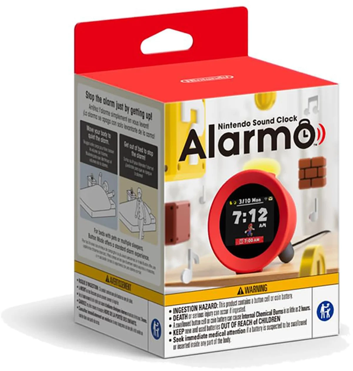 Nintendo Sound Clock Alarmo Only $12.xx at Amazon
