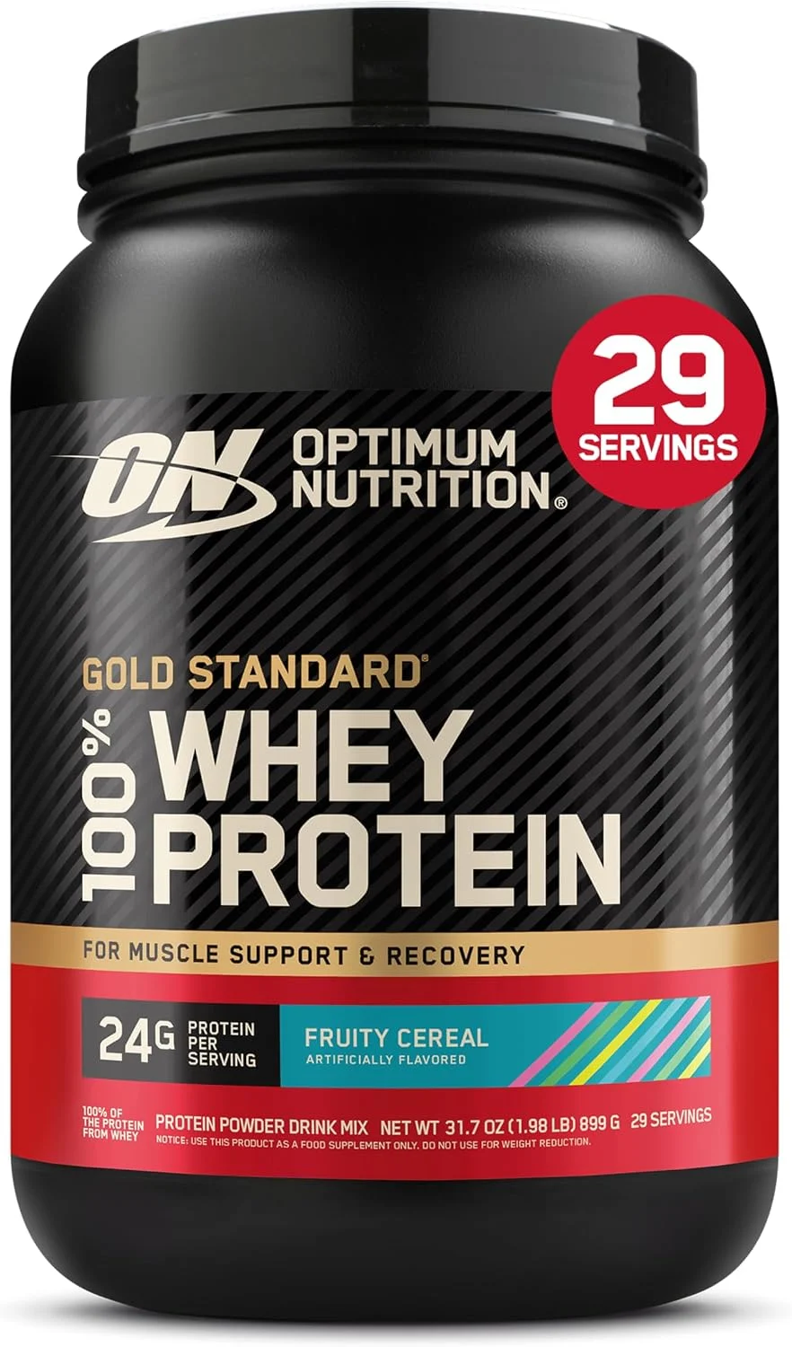 Optimum Nutrition Whey Protein Only $21.xx (Reg. $65) at Amazon