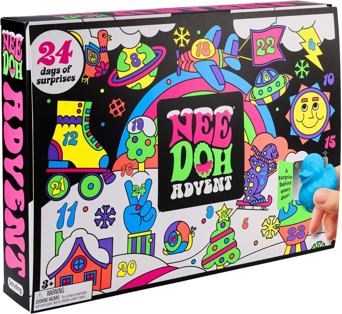 NeeDoh Squishmas Advent Calendar Limited Stock at Amazon