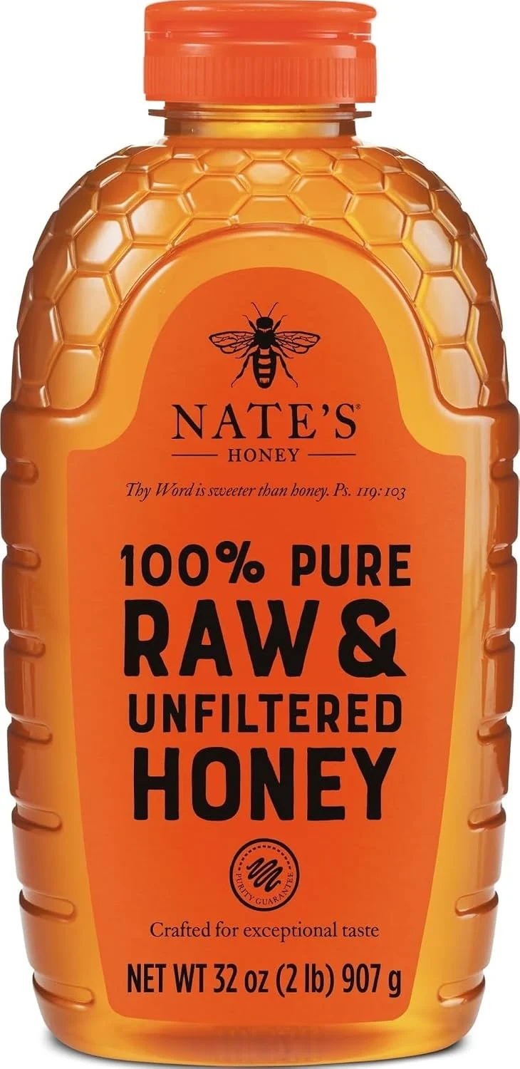 Nate’s Pure Raw Honey 32 oz Only $7.xx (Reg. $15) at Amazon