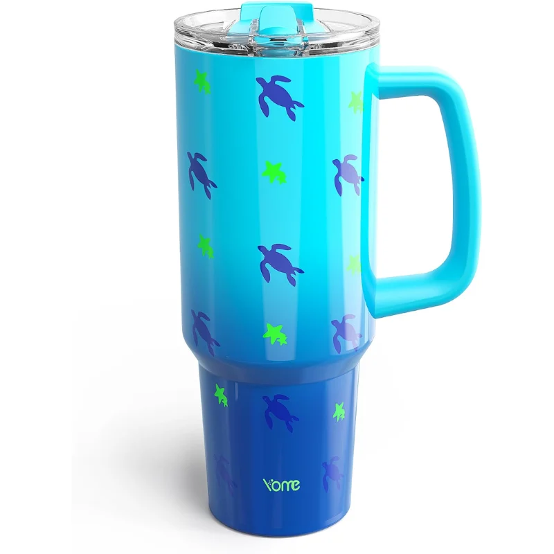 YOME 40 oz Sea Turtle Tumbler Deal: Save $9.xx at Amazon
