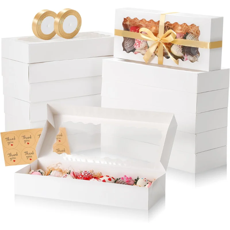 24 Pack Auto-Popup White Cookie Boxes Deal: Save 55% at Amazon
