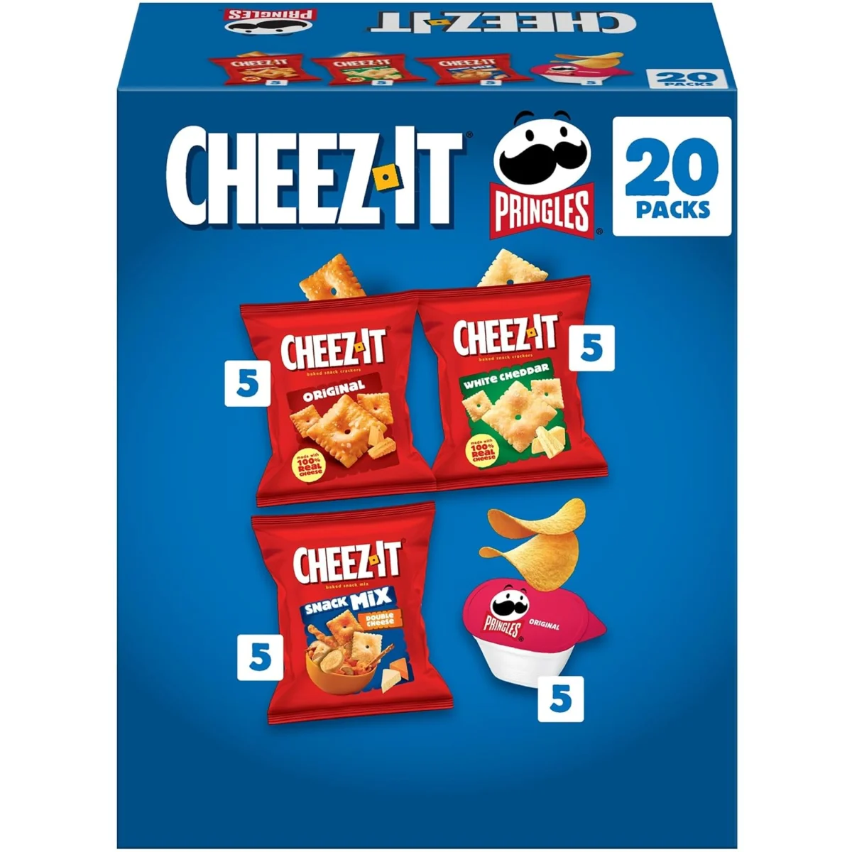 Cheez-It & Pringles Variety Pack Only $6.xx at Amazon