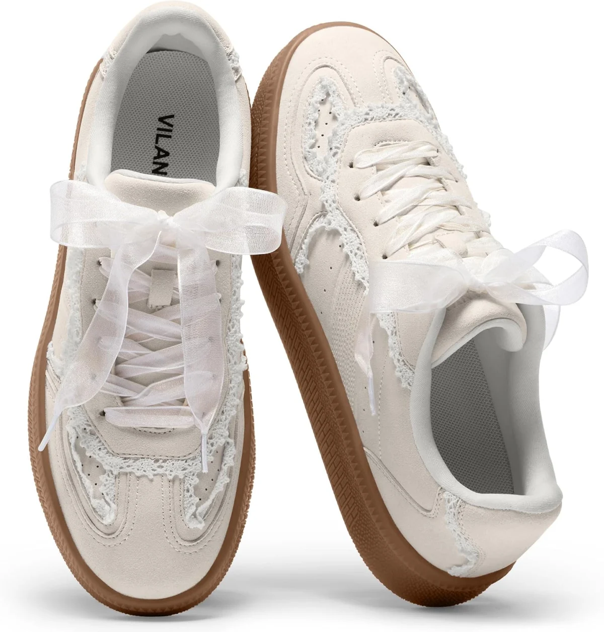 Vilanva Women’s Lace Sneakers Only $32.xx (Reg. $50) at Amazon