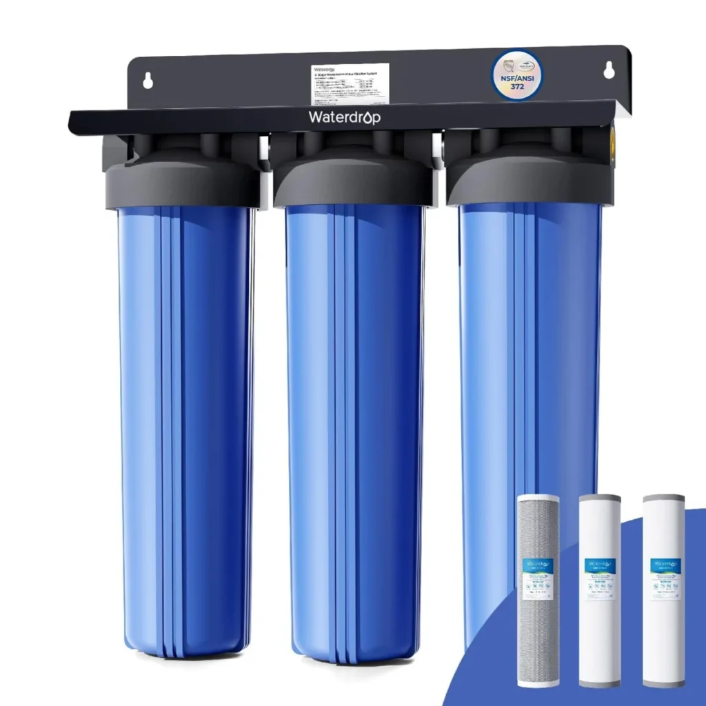 Waterdrop WHF3T-FG 3-Stage Whole House Water Filter Only $267.xx