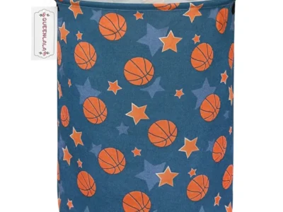 QUEENLALA Foldable Round Storage Basket Deal: Save $6.xx at Amazon