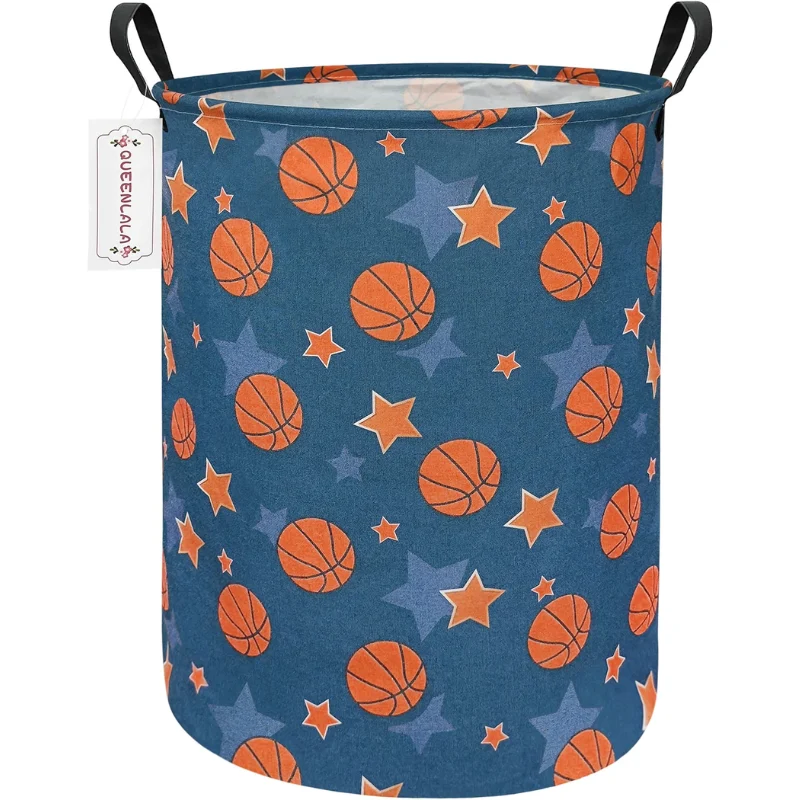 QUEENLALA Foldable Round Storage Basket Deal: Save $6.xx at Amazon