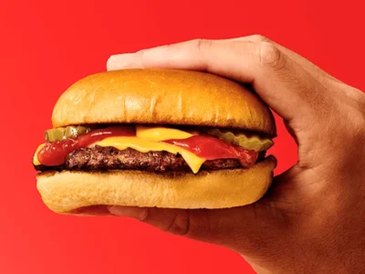 Free Cheeseburger with $1 App Order for Cheeseburger Day at News