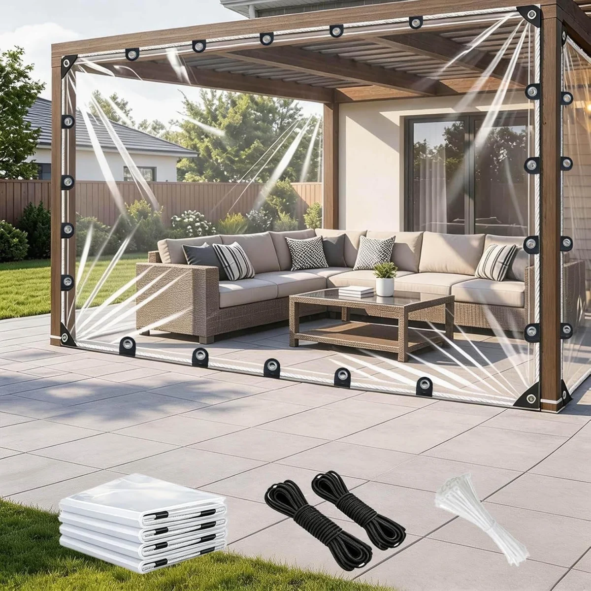 Vrngvi 4’x6′ Heavy Duty Waterproof Tarp Only $12.xx at Amazon