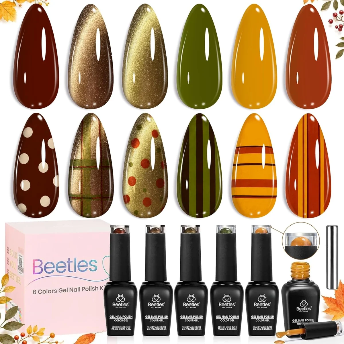 Beetles Fall Gel Nail Polish Set Only $9.xx (Reg. $15) at Amazon
