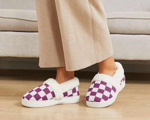 Women’s Fuzzy House Slippers $9.xx (Reg $20)