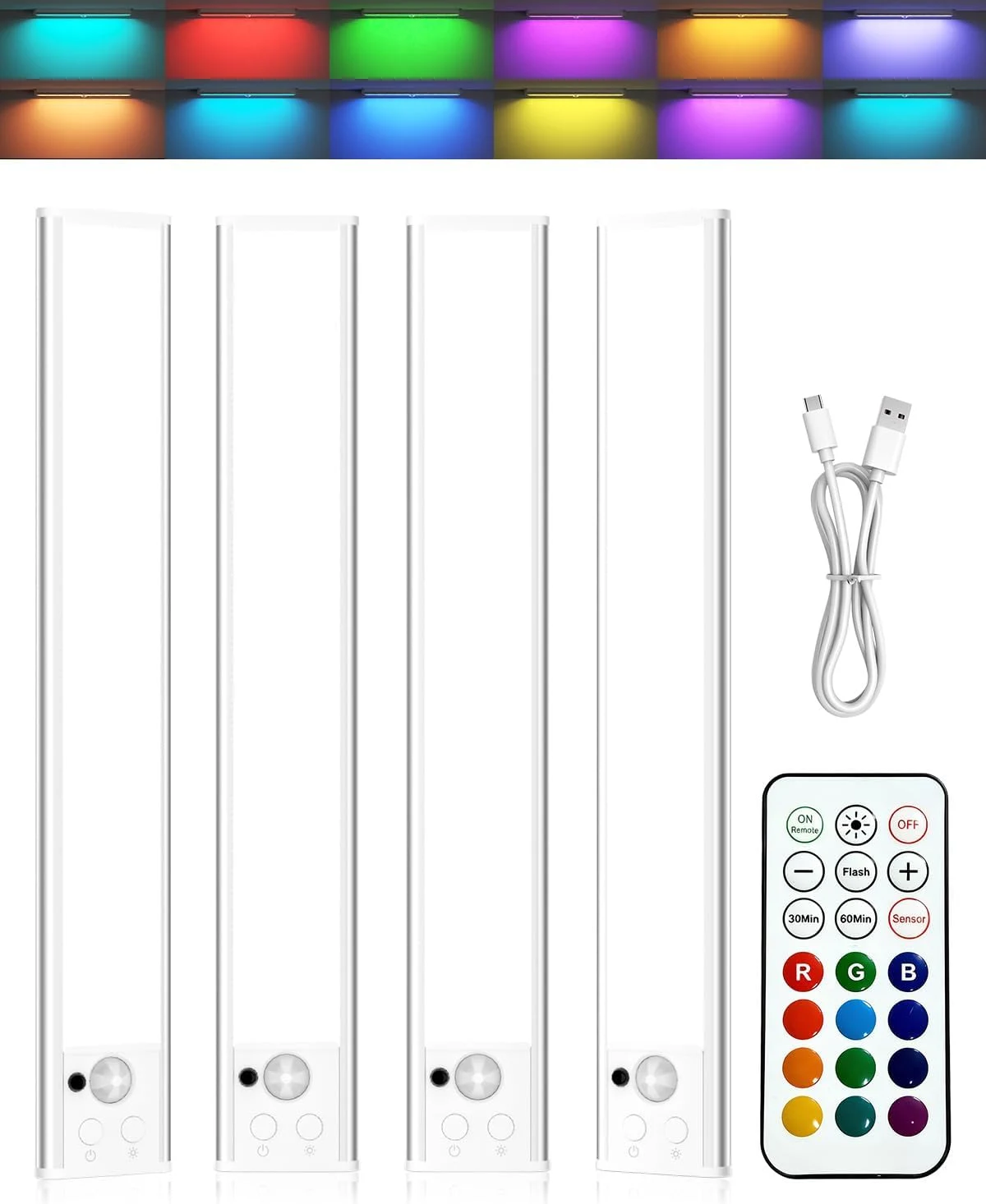 Diomart 4-Pk Under Cabinet Lights Deal: Save 6% at Amazon