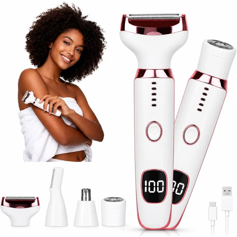 4 in 1 Wet & Dry Body Razors Deal: Save $15.xx at Amazon