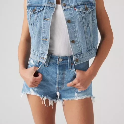 Levi’s Women’s 501 Original High-Rise Shorts Only $14.xx (Reg. $65)