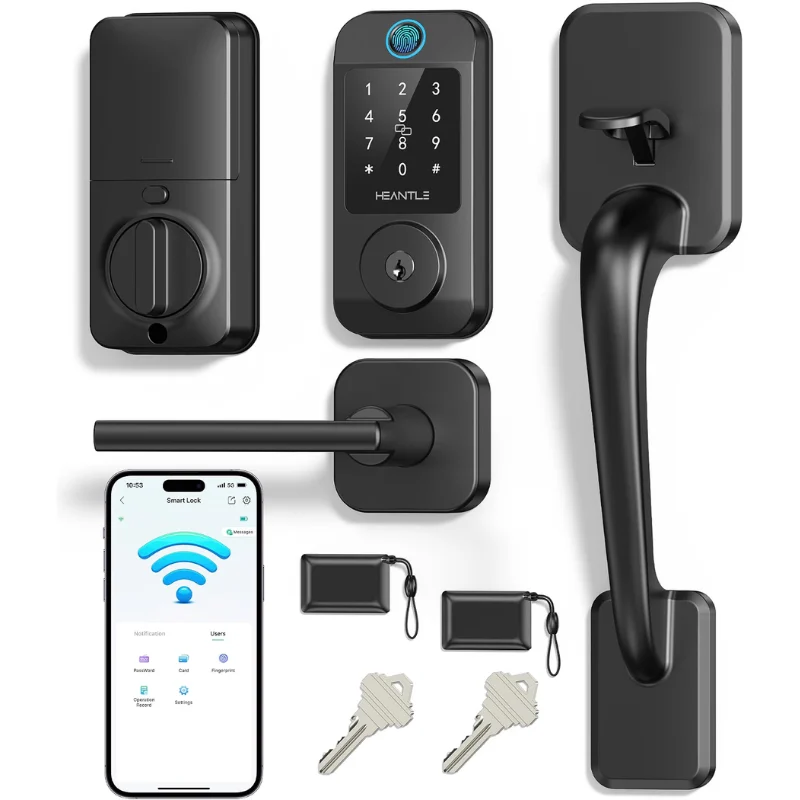 Wi-Fi Front Door Lock Set Deal: Save $64.xx at Amazon