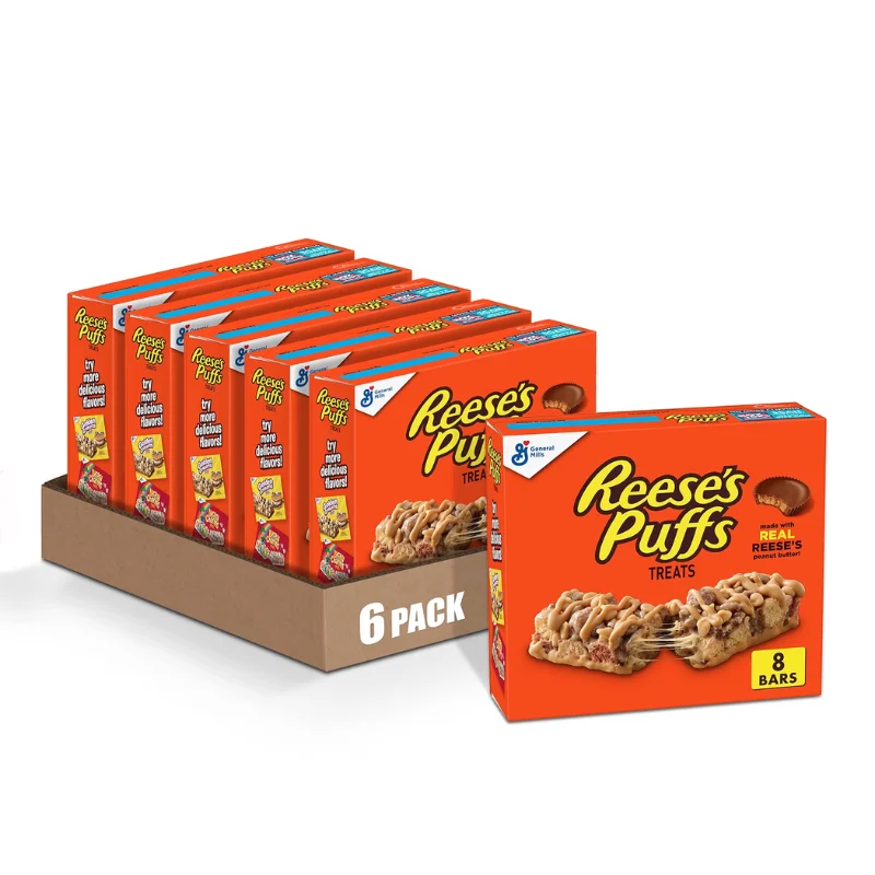 Reese’s Puffs Treat Bars Pack of 6 Deal: Save $12.xx at Amazon