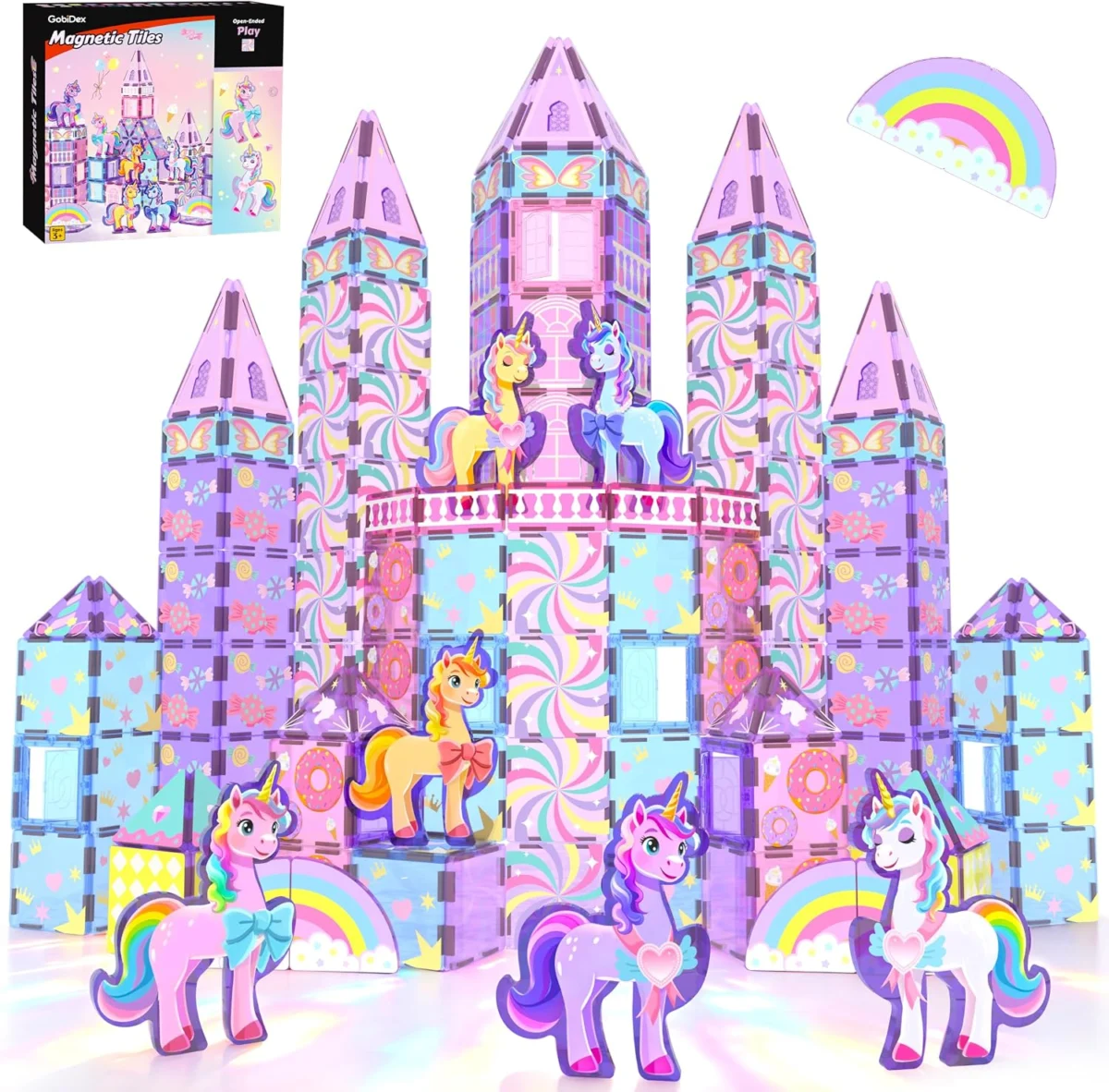 Magnetic Tiles Unicorn Theme Set Only $19.xx at Amazon