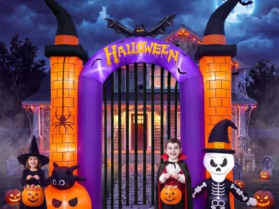 10.8FT Halloween Inflatable Archway Deal: Save $79.xx at Amazon