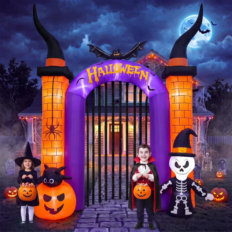 10.8FT Halloween Inflatable Archway Deal: Save $79 at Amazon