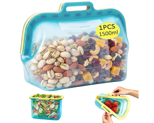 Reusable Silicone Food Storage Bags Deal: Eco Savings