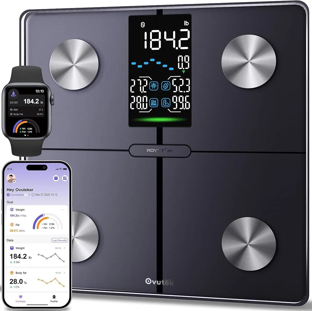 Ovutek Smart Digital Scale Only $24.xx (Reg. $30) at Amazon