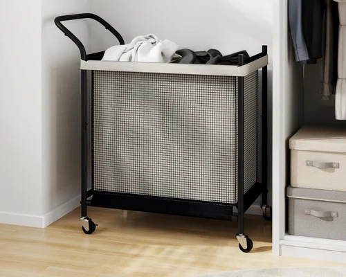 Laundry Hamper with Wheels Just $22.xx (Reg $36)