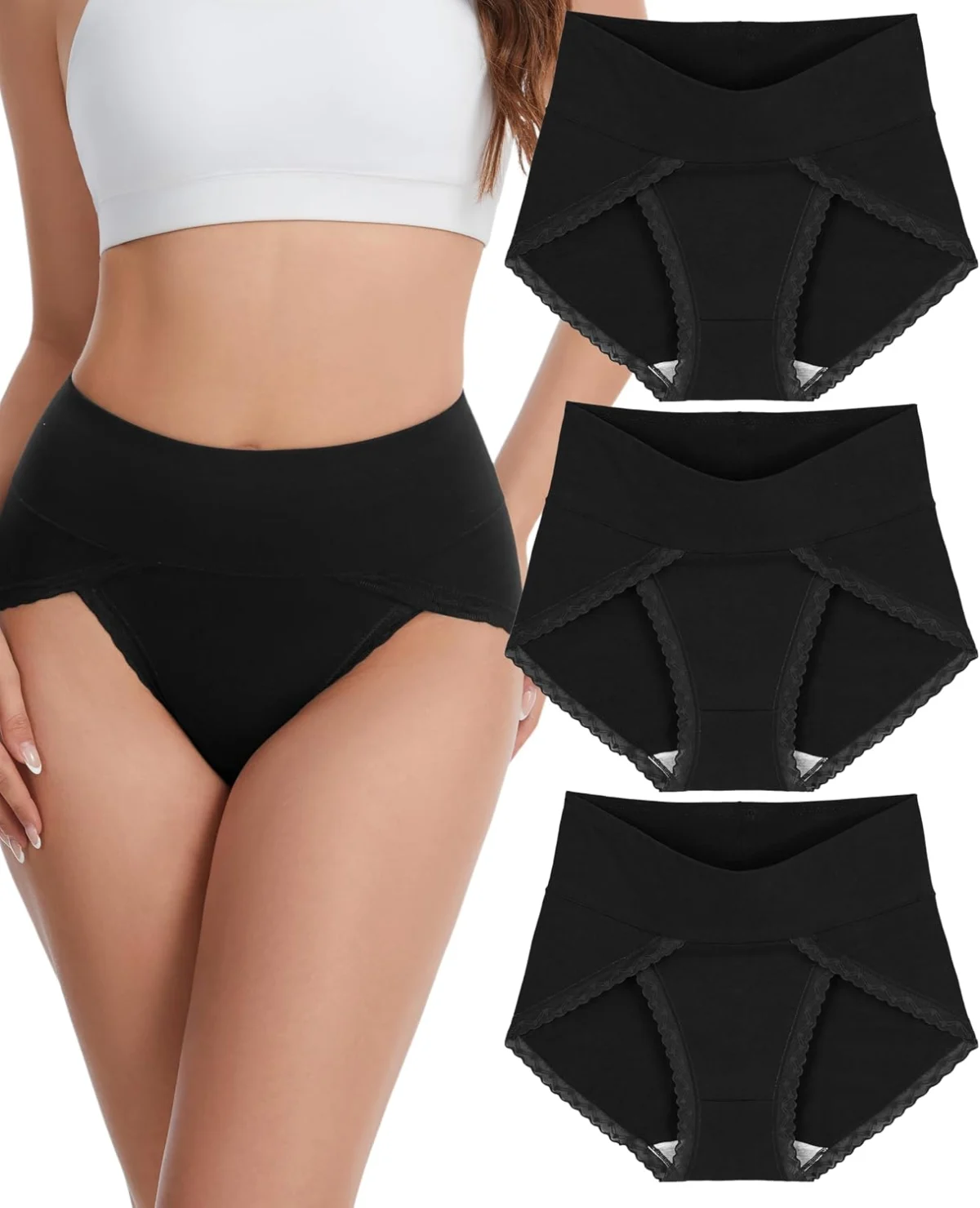 Sunm Boutique High Cut Cotton Underwear Only $7.xx at Amazon