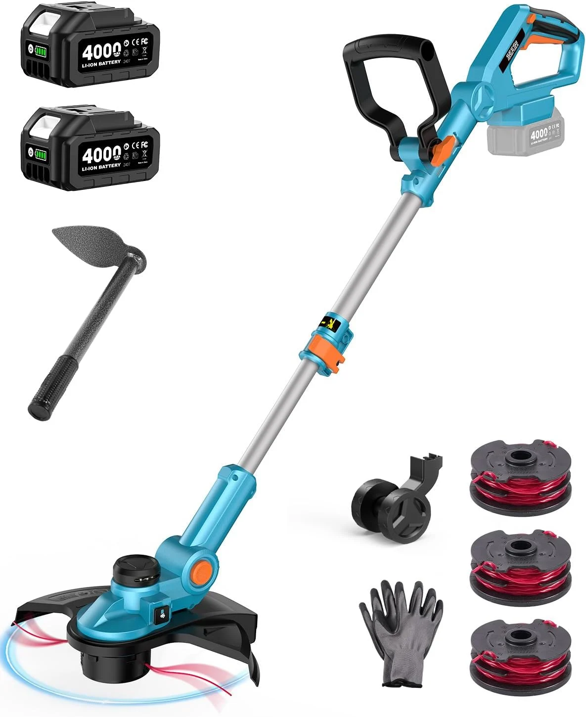 SEESII 13″ Brushless Cordless String Trimmer Only $66.xx at Amazon