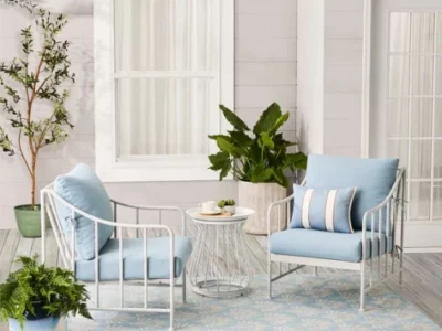 Better Homes & Gardens Aubrey 3-Piece Metal Outdoor Chat Set