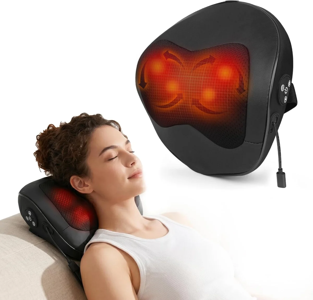 Holniva Shiatsu Neck and Shoulder Massager Only $17.xx at Amazon