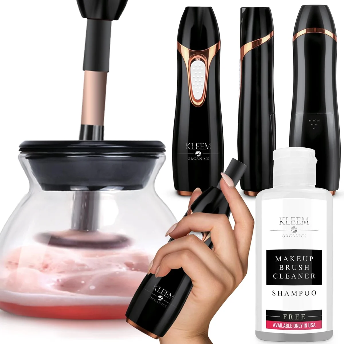 Electric Makeup Brush Cleaner Only $4.xx (Reg. $9) at Amazon