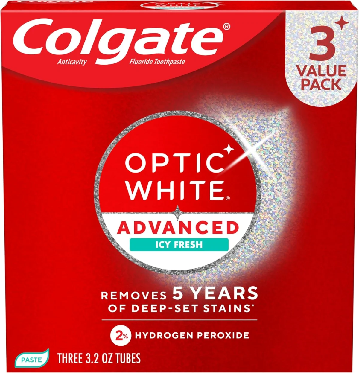 Colgate Optic White Toothpaste 3-Pack Only $6.xx Shipped on Amazon
