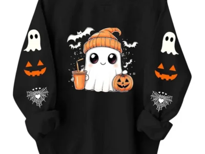 Women’s Graphic Halloween Sweatshirt Deal: Save $22.xx at Amazon